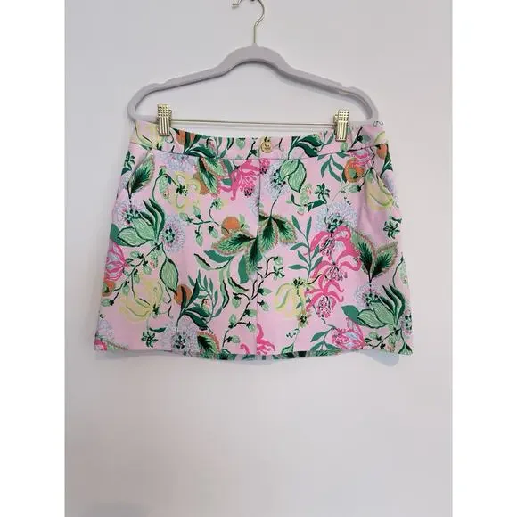 Lilly Pulitzer Colette Knit Skort - Multi Via Amore Spritzer - Medium